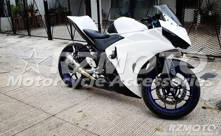 Мотоциклетный обтекатель abs для YAMAHA гоночная обтекаемая форма RZMOTO R25 R3 15-18 впрыска Bodywor любого цвета, подходят к любому у ACE № 449
