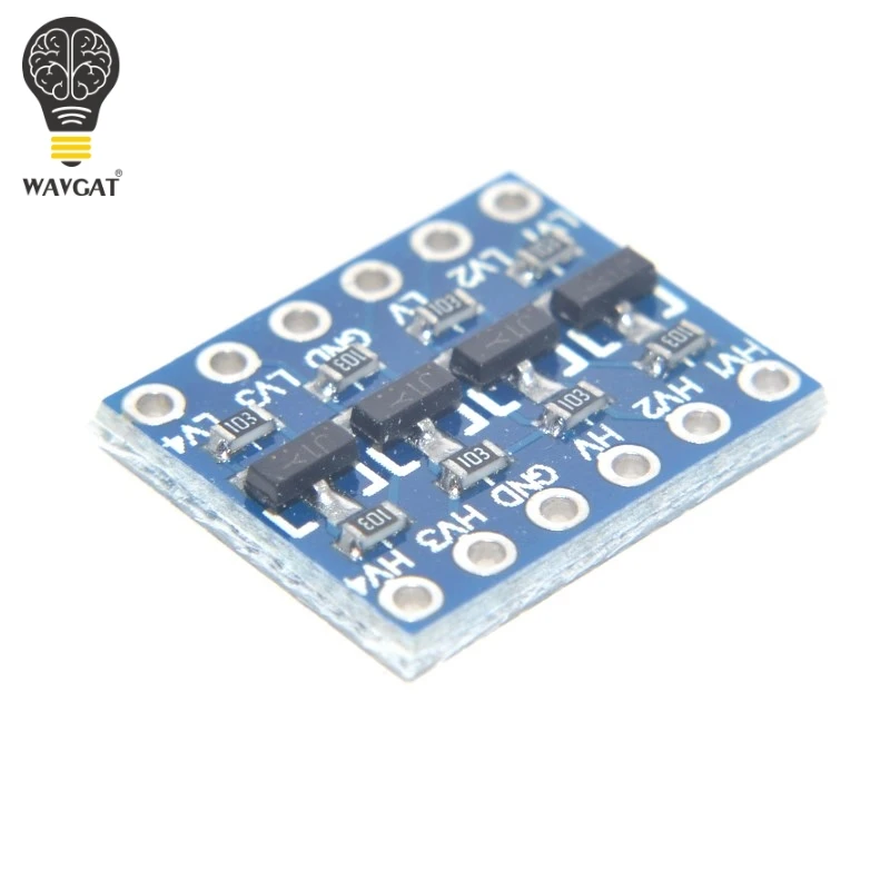 IIC I2C преобразователь логического уровня двунаправленный модуль 5В до 3 В для