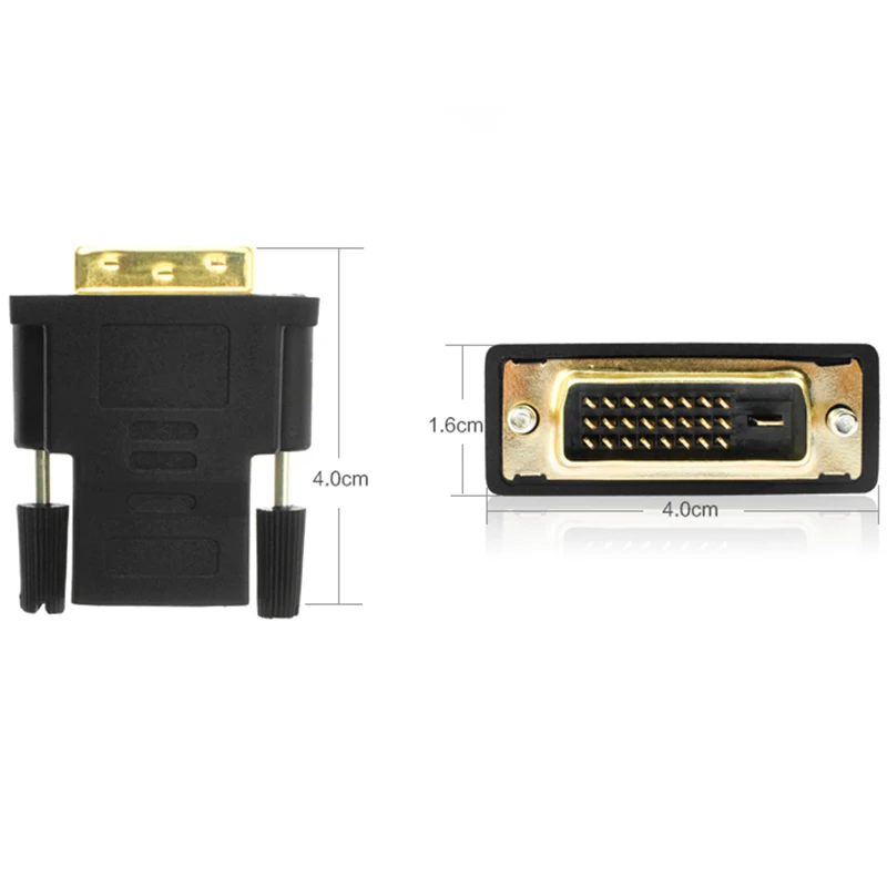 DZLST HDMI-DVI 24+ 1 адаптер мама-папа 1080P HD ТВ конвертер для ПК PS3 проектор ТВ коробка HD ТВ ЖК-телевизор дисплей компьютер