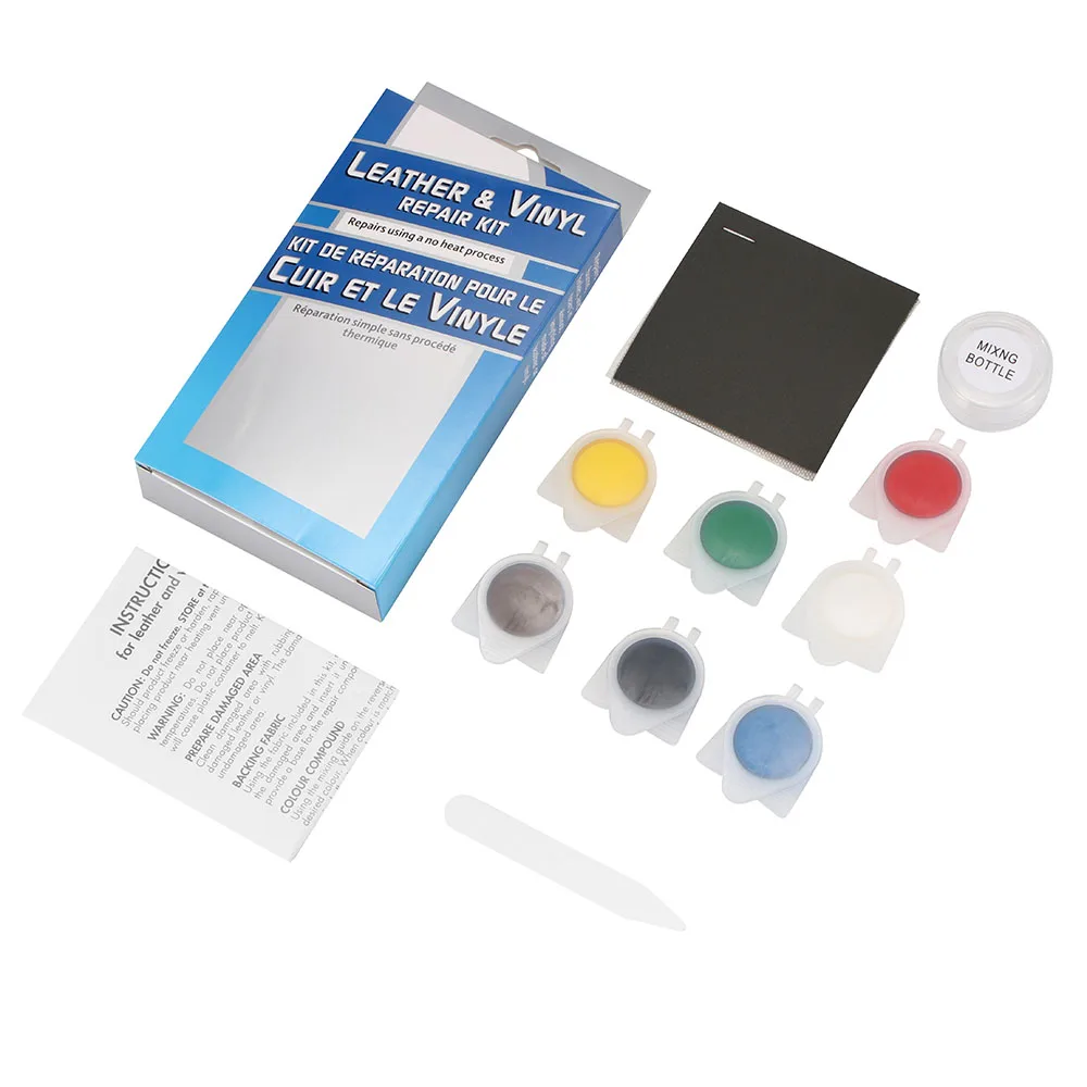 7 банок авто набор для ремонта кожи и винила жидкая кожа на сиденье в машину диван