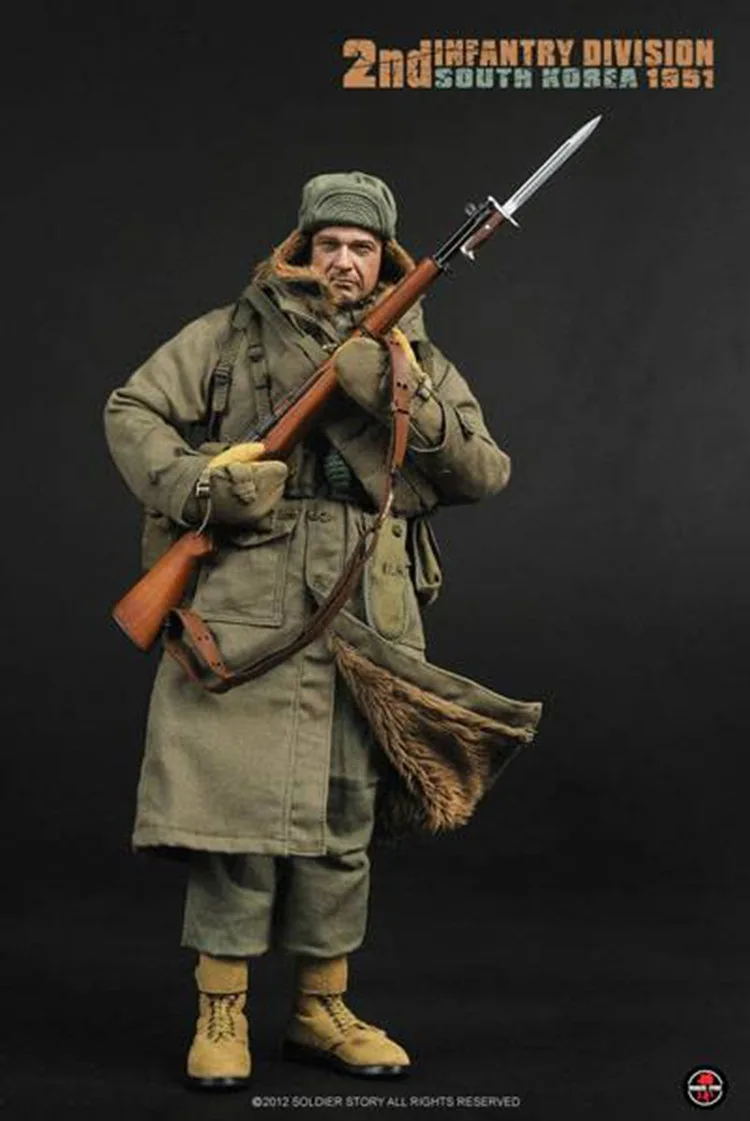 SoldierStory SS069 Вторая мировая война США Вторая пехотная дивизия 1/6 солдат фигурка модель