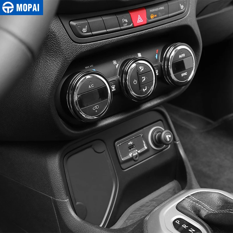 MOPAI Автомобильный интерьер Кнопка регулировки кондиционера украшение покрытие