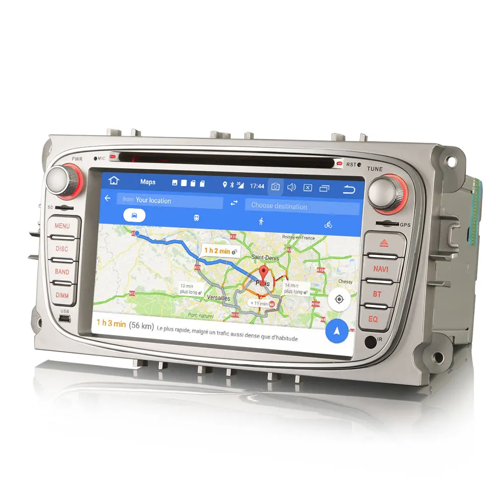 Erisin Android 8,0 автомобильный DVD для FORD FOCUS MONDEO