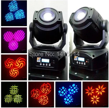 

8pcs/lot DMX 512 dj lights 60watt led moving head beam spot light for disco for wedding show