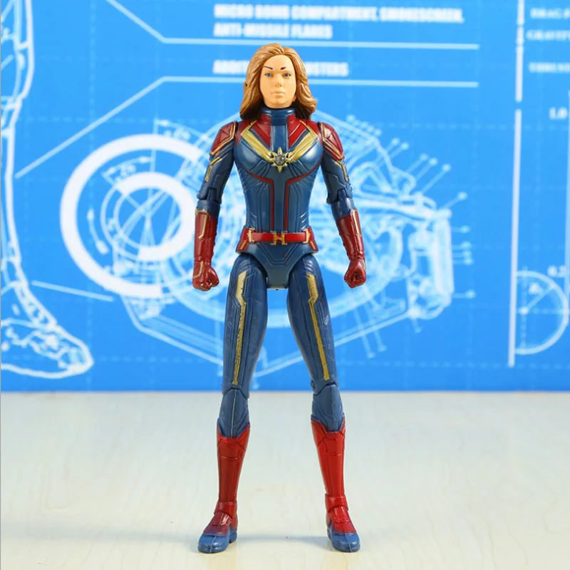 Marvel Мстители 4 Бастер герой Железный человек сюрприз капитан доктор сингулярный Веном spidermanмигающие Фигурки игрушки для детей