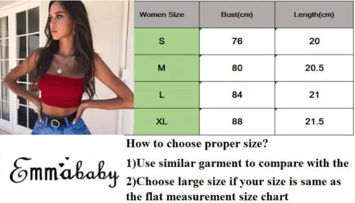 

Summer Women Bandeau Tube Tops Crop Top Female Sexy Sleeveless Casual Tank Shorts T-shirt Vest