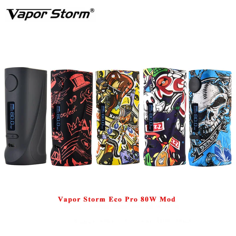 Оригинальный Vapor Storm ECO Pro бокс мод Vape 80 Вт электронная сигарета fit Lion Hawk Танк