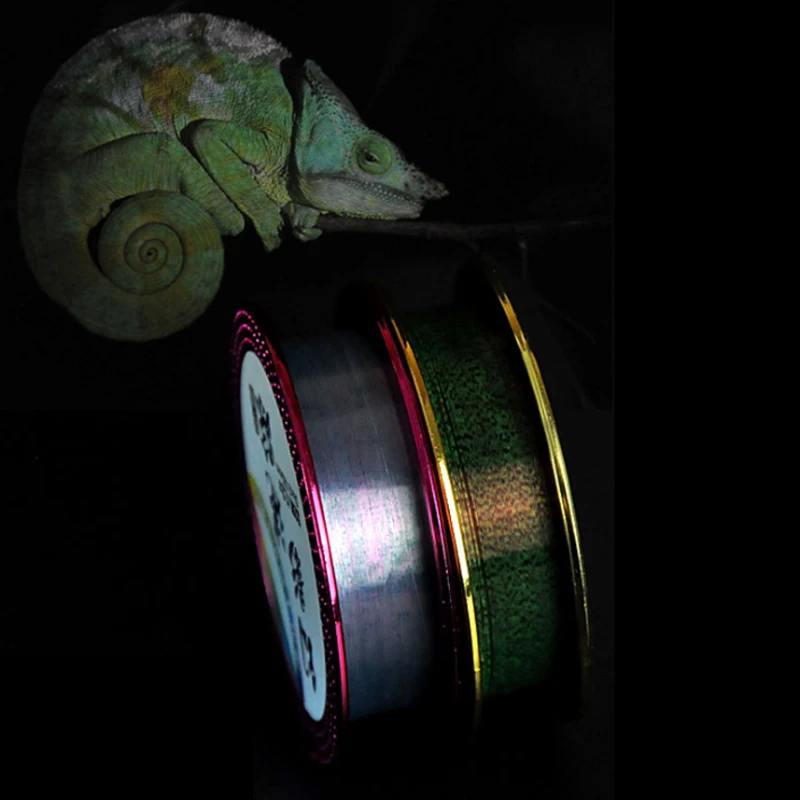 GUGUFISH 2018 New 50m Monofilament Nylon Fishing Line Camouflage invisible fish line Super Strong Strength Fish | Спорт и