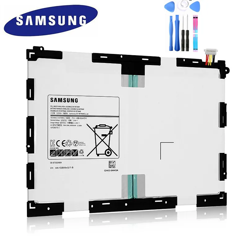 Оригинальный сменный аккумулятор Samsung для Galaxy Tab A 9 7 T550 P550 T555C P555C Оригинальная