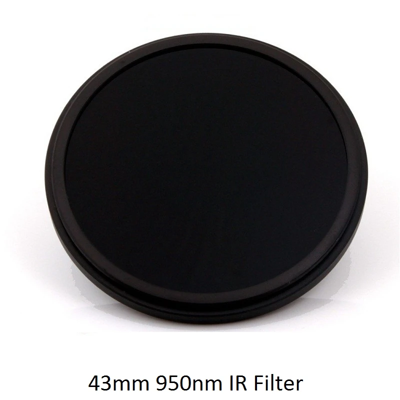 

43mm IR95 950nm Infrared IR Optical Grade Filter for Camera Lens