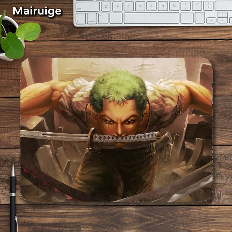 Коврик для мыши Mairuige Аниме One Piece Обезьяна D Луффи ророноа Зоро сэр. Крокодил