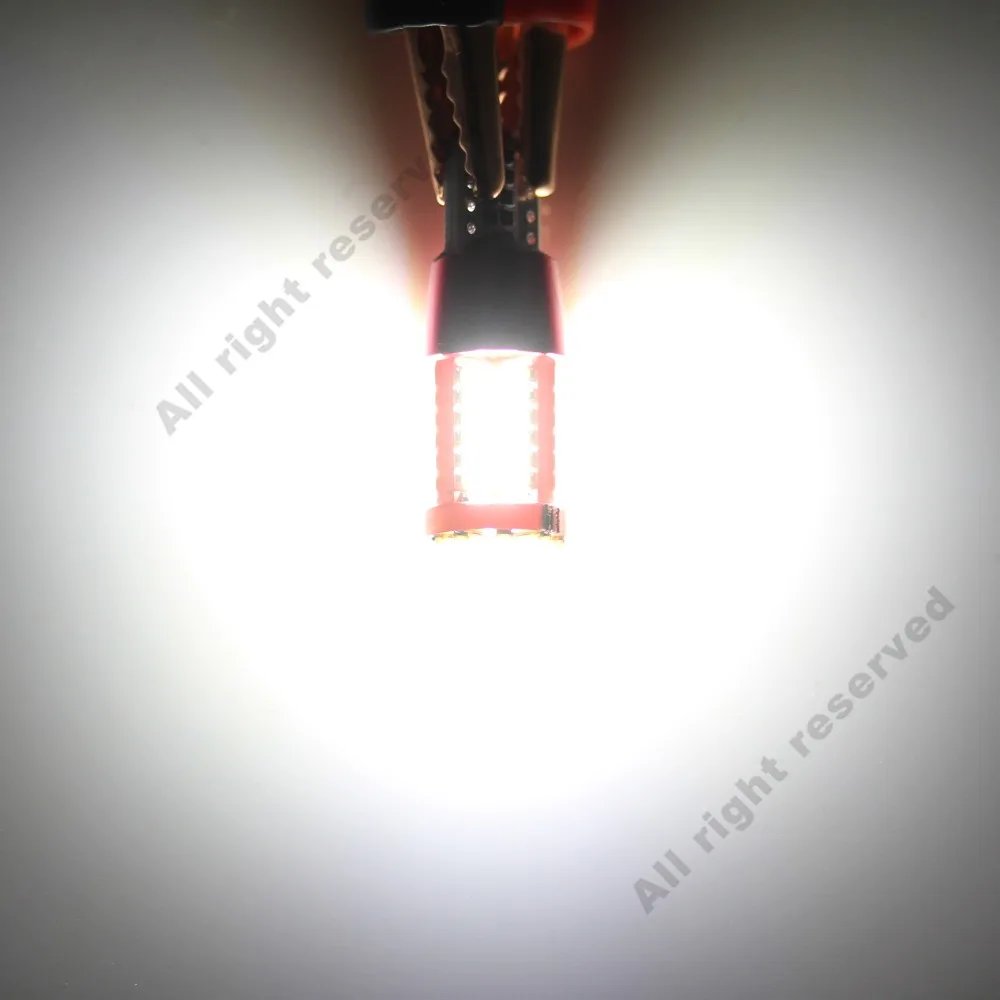 T10 W5W 194 168 светодиодный Canbus без ошибок 57SMD 3014 Авто клинообразный габаритный фонарь для номерного знака Лампа для чтения купольная Автомобильная Лампа 6000K