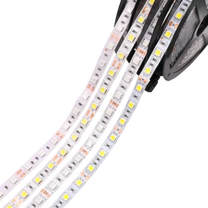 12 В постоянного тока 5 м 60 светодиодный sM 5050 футов 300 Светодиодная лента светильник Холодный белыйтеплый белыйкрасныйзеленыйсинийжелтыйRGB Водонепроницаемый IP65 IP67