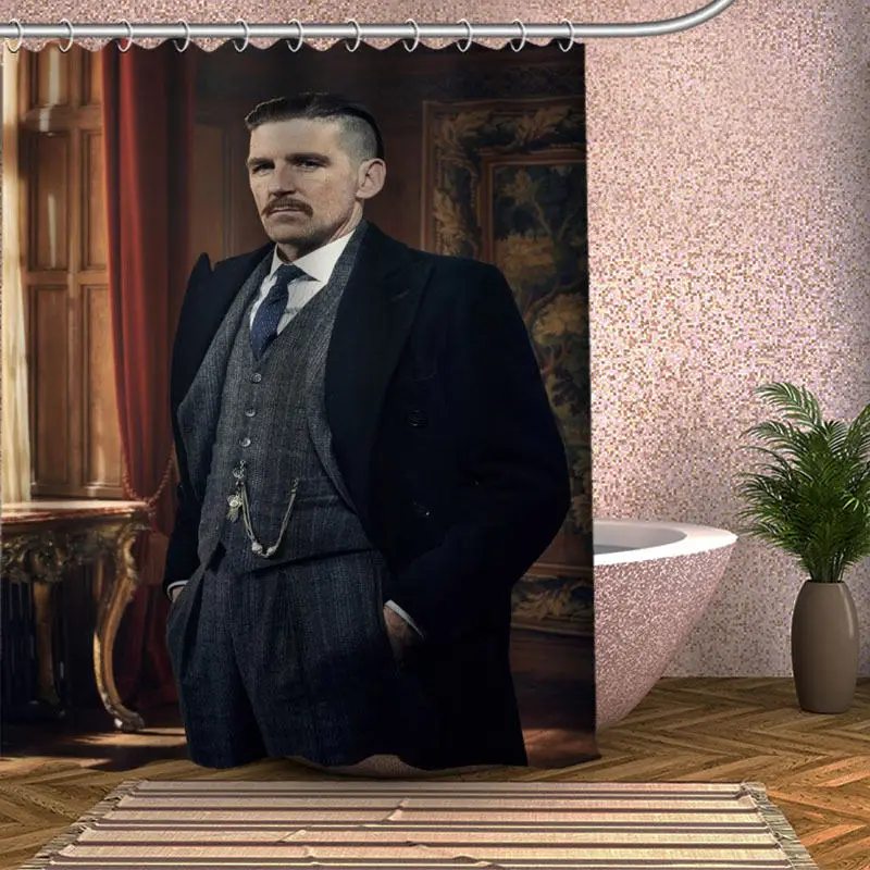 5 Peaky Blinders занавеска для душа Экологичная современная ткань полиэстер на заказ занавеска для ванной s домашний декор - Цвет: 5