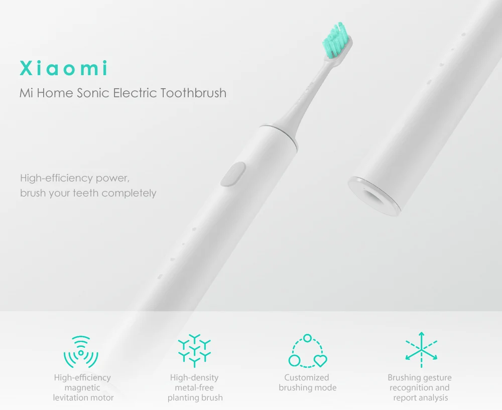 Оригинальный Xiaomi Mijia Smart Sonic Электрический Teethbrush IPX7 водонепроницаемый Bluetooth через