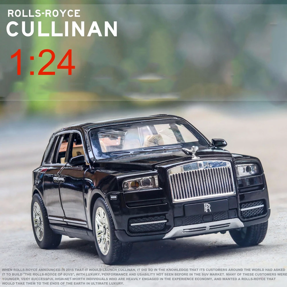 1:24 Cullinan музыкальная с подсветкой машина Diecasts игрушечный транспорт горячее