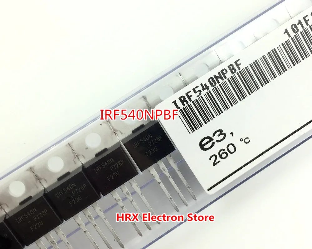 

Новый оригинальный импорт IRF540NPBF Power MOS FET 100V 33A TO-220 10 шт./лот