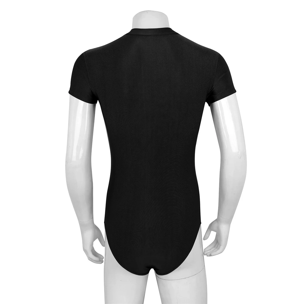 Мужской купальник с коротким рукавом и молнией спереди Размеры s/M/L/XL/XXL/XXXL цвет в