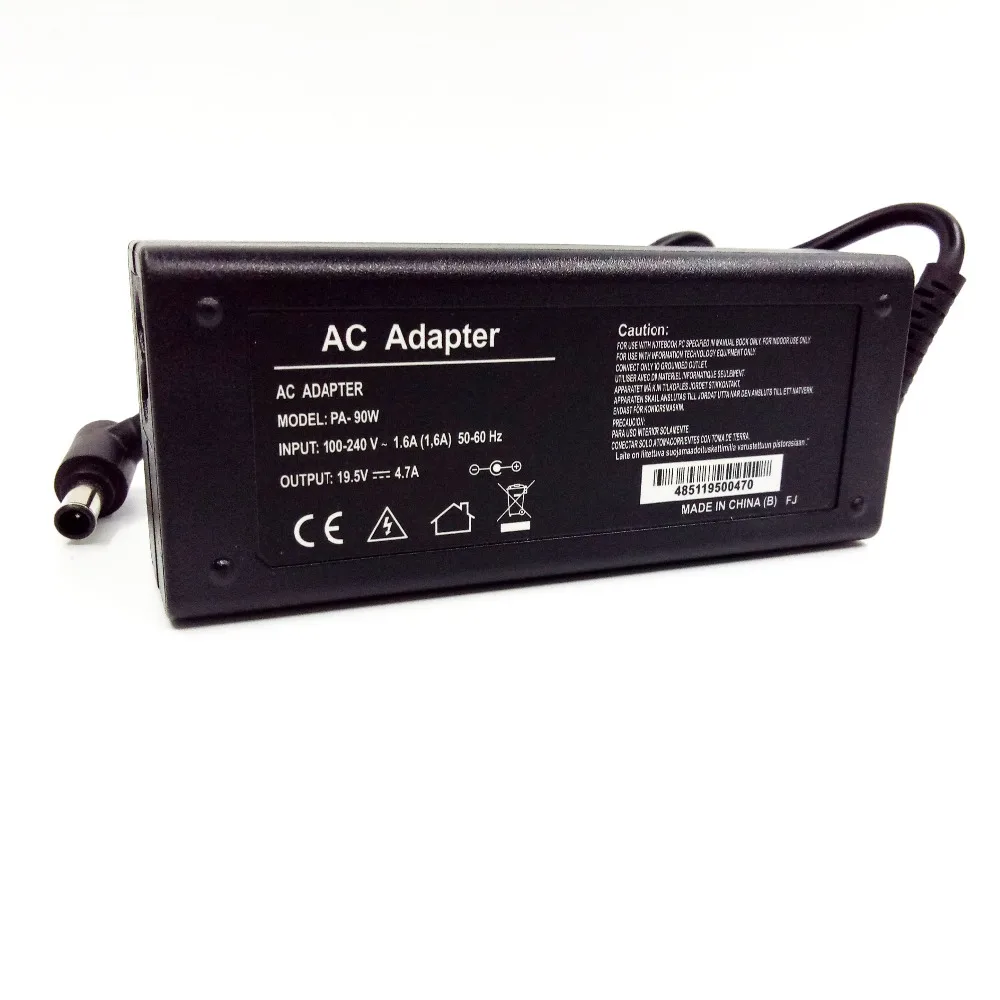 19 5 V 4.7A AC адаптер Зарядное устройство для SONY VAIO VGP AC19V20 AC19V29 AC19V31 AC19V32 AC19V33