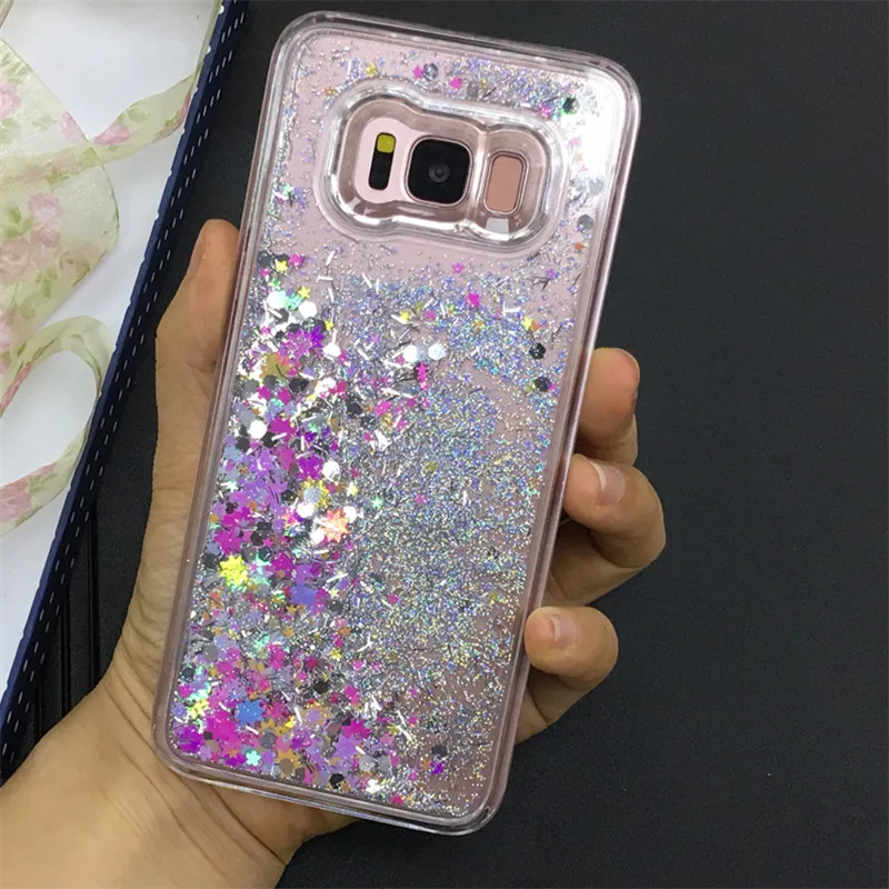 Glitter Liquid Case For Samsung Grand Prime A5 A7 J5 J7 2016 Cover Galaxy Core Hard Coque Etui Capinhas |