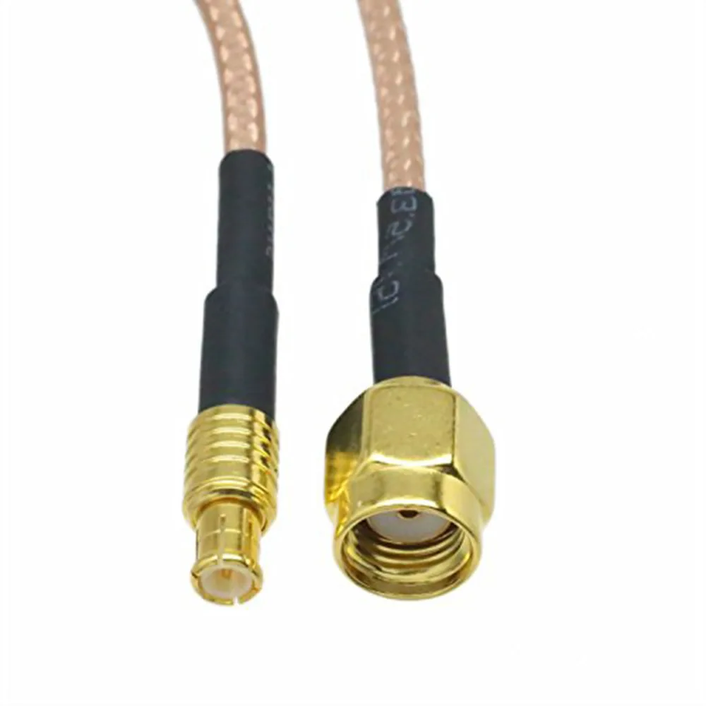 Угловой плетеный кабель RF RP SMA штекер переключателя MCX Мужской прямой Пигтейл