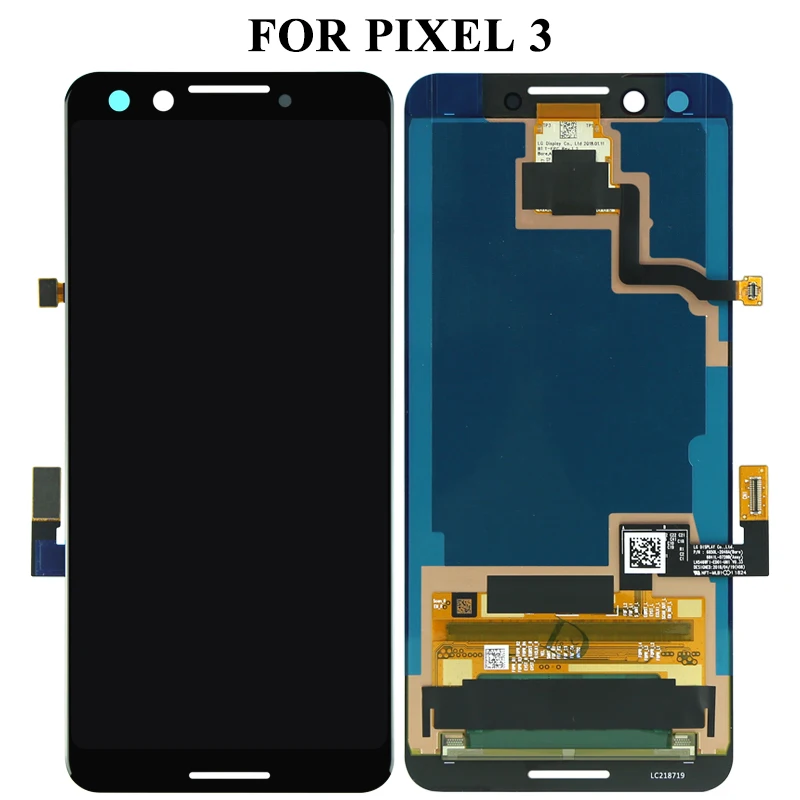 5 '&#3920160X1080 черная панель для HTC Google Pixel 3 LCD сенсорный экран 6 3'' 2950x1440 OEM XL ЖК