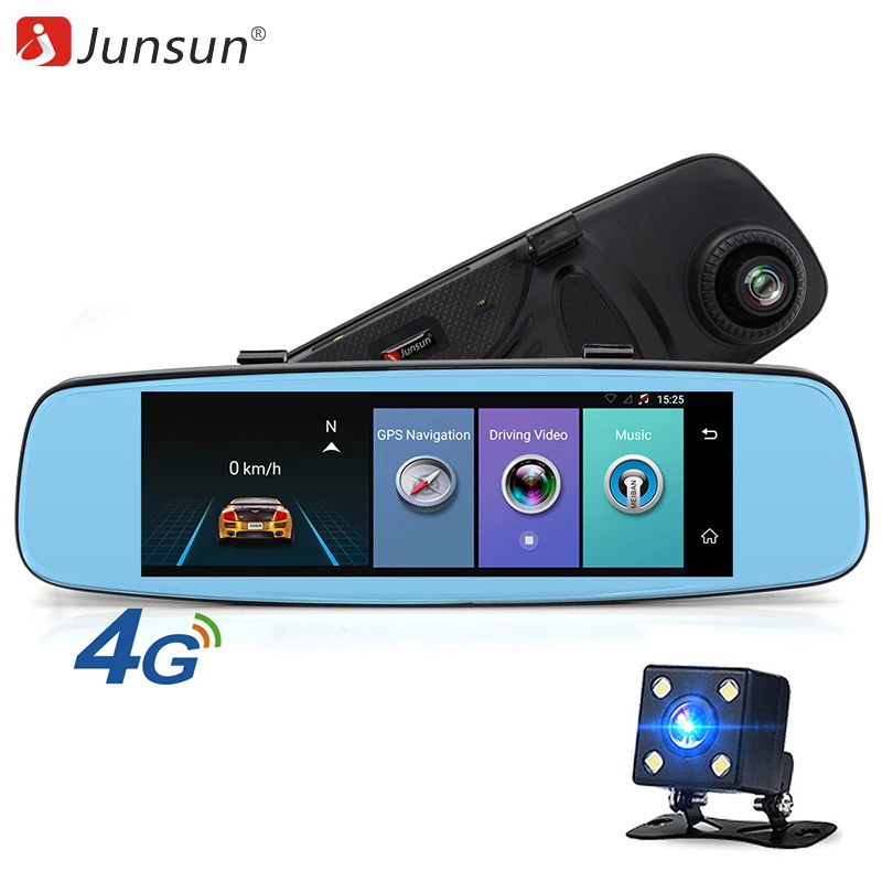 Новый 7 дюймов GPS Навигации Android 4.4 Автомобильный ВИДЕОРЕГИСТРАТОР Заднего Вида