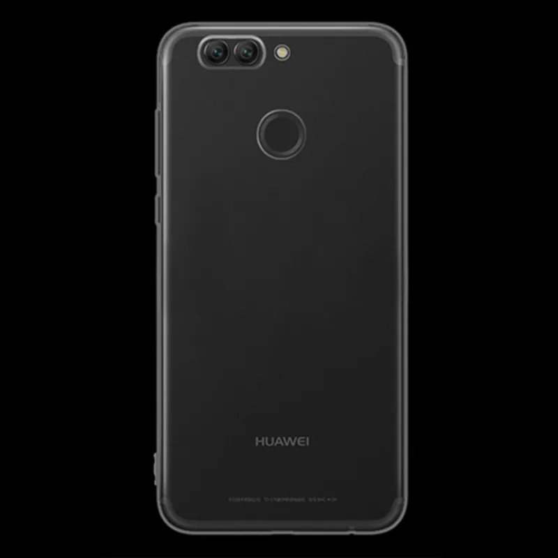 Ультратонкий Прозрачный чехол HOECOGE для телефона Huawei Nova 2 Plus 5 дюйма защитный из ТПУ