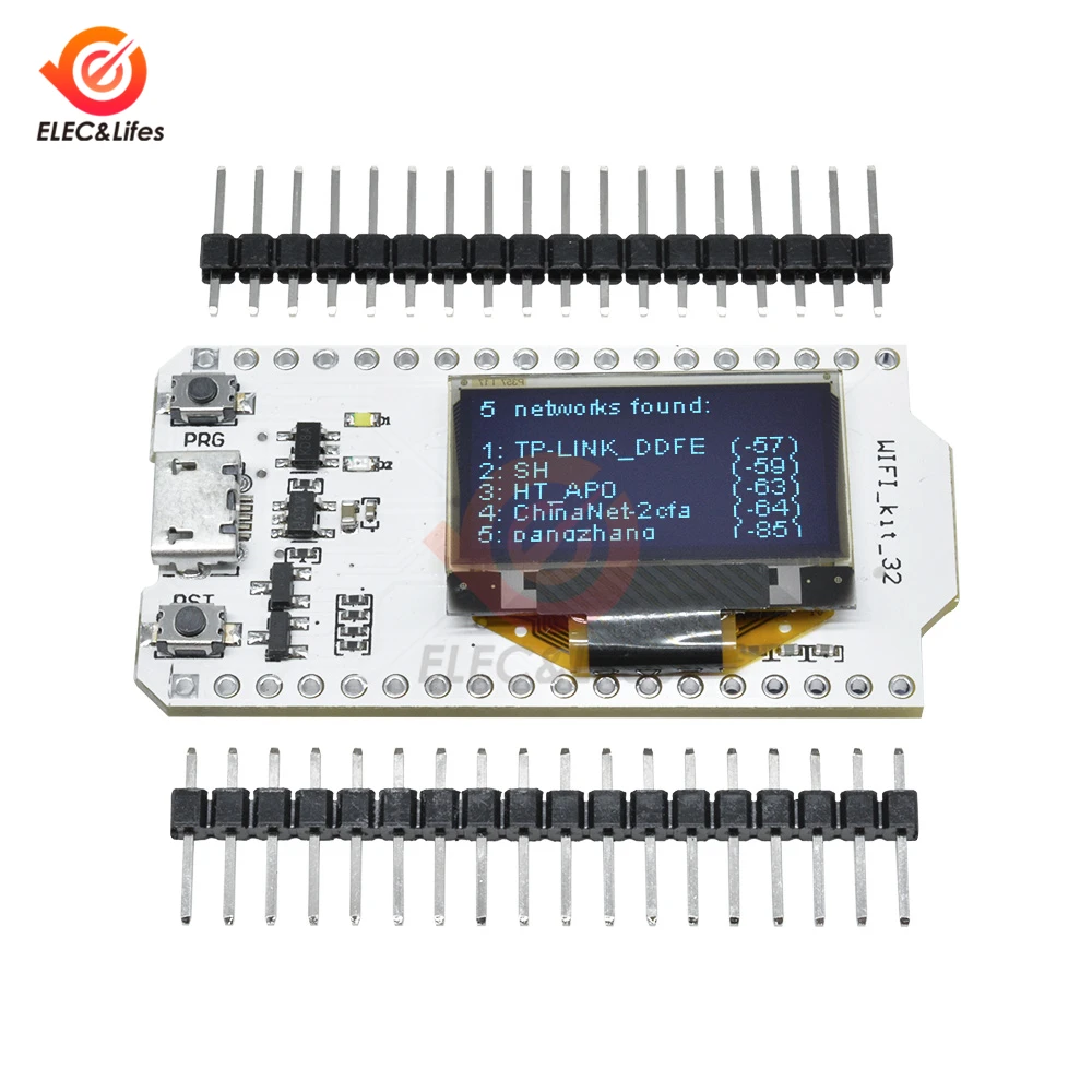Макетная плата CP2102 ESP32 с поддержкой Wi Fi и Bluetooth для Arduino 0 96 дюйма|Детали аксессуары
