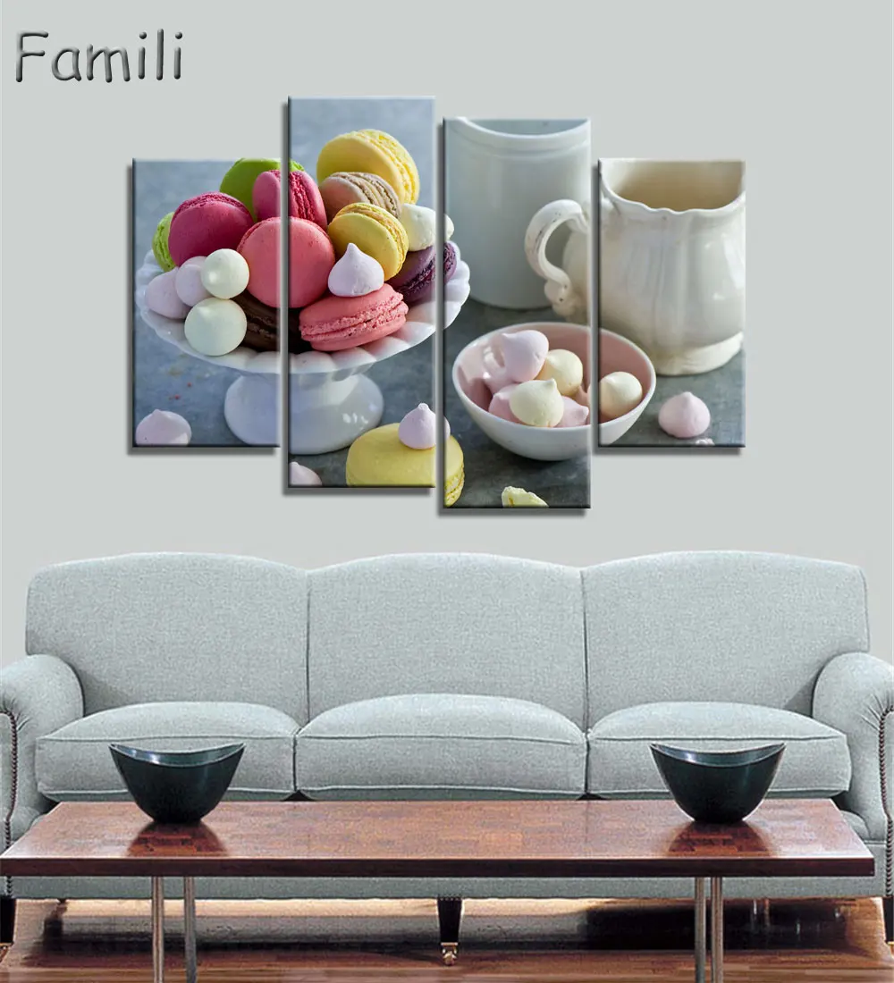 Набор для рисования на холсте Джем и еда 4 картины|art pictures|picture for kitchenkitchen pictures |