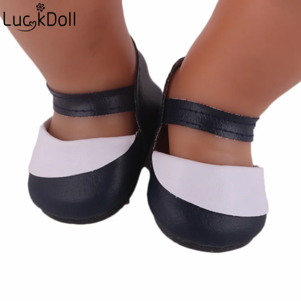 LUCKDOLL 5 видов сапог подходит 18 дюймов Американский 43 см Детские аксессуары для кукол, игрушки для девочек, поколение, подарок на день рождения