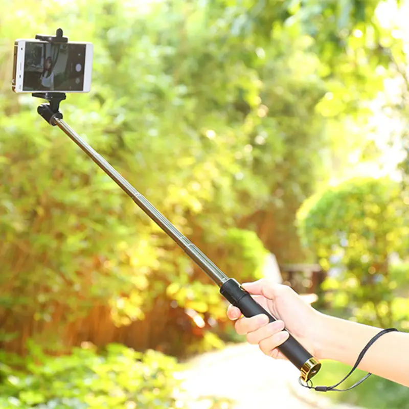 Bluetooth Выдвижная удаленного Управление автодинный палка для селфи держатель iphone X