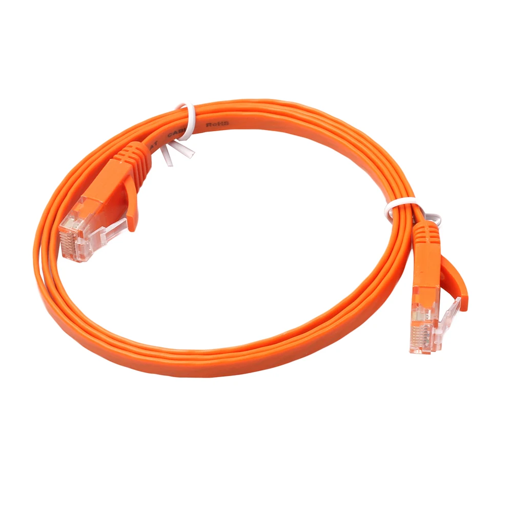 0 5 м 15 1000 Мбит/с Ethernet плоский CAT6 сетевой кабель со свинцовым покрытием RJ45 патч LAN