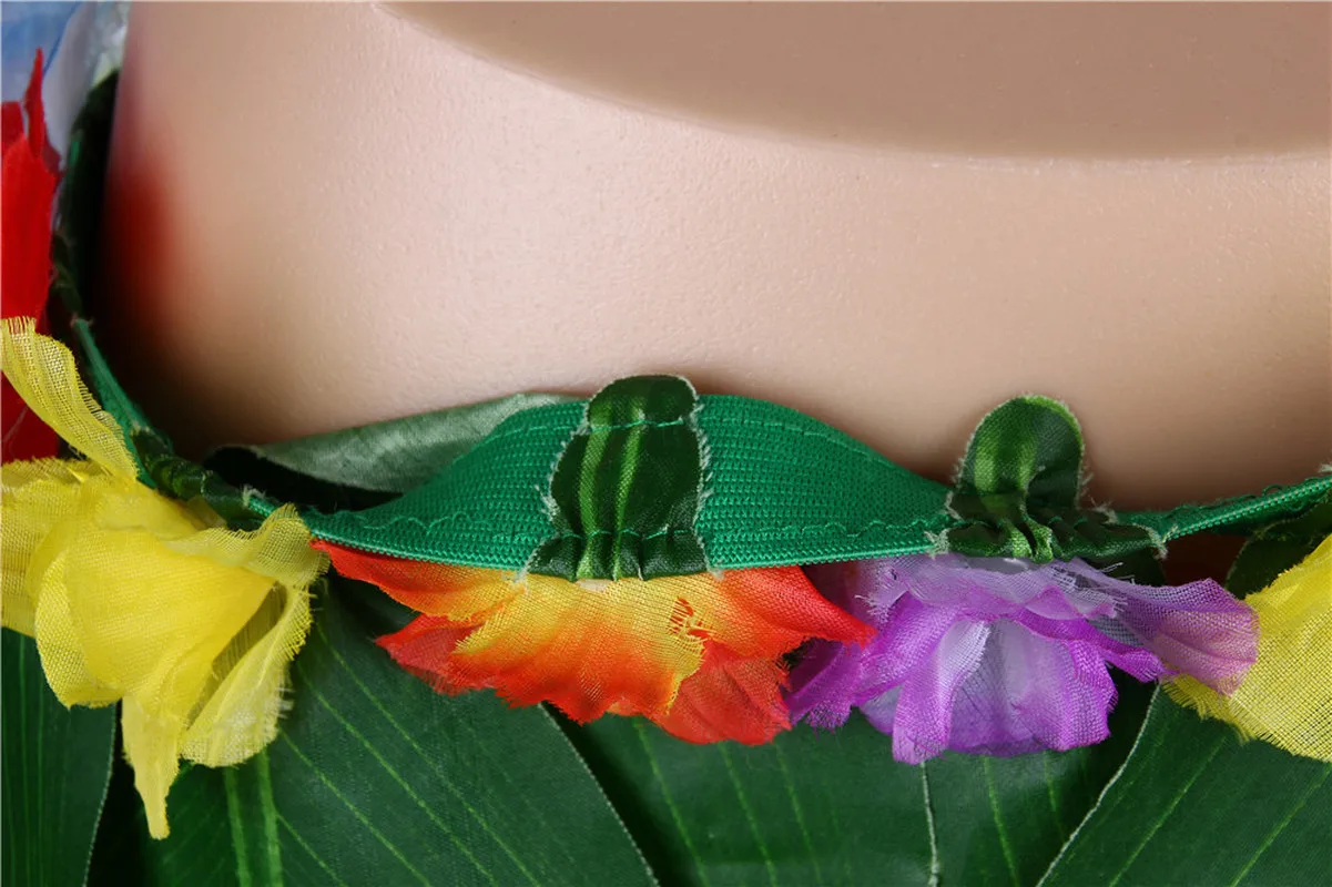 Adults Hawaiian Grass Dance Skirt for Beach Luau Party Wearing Decoration | Дом и сад