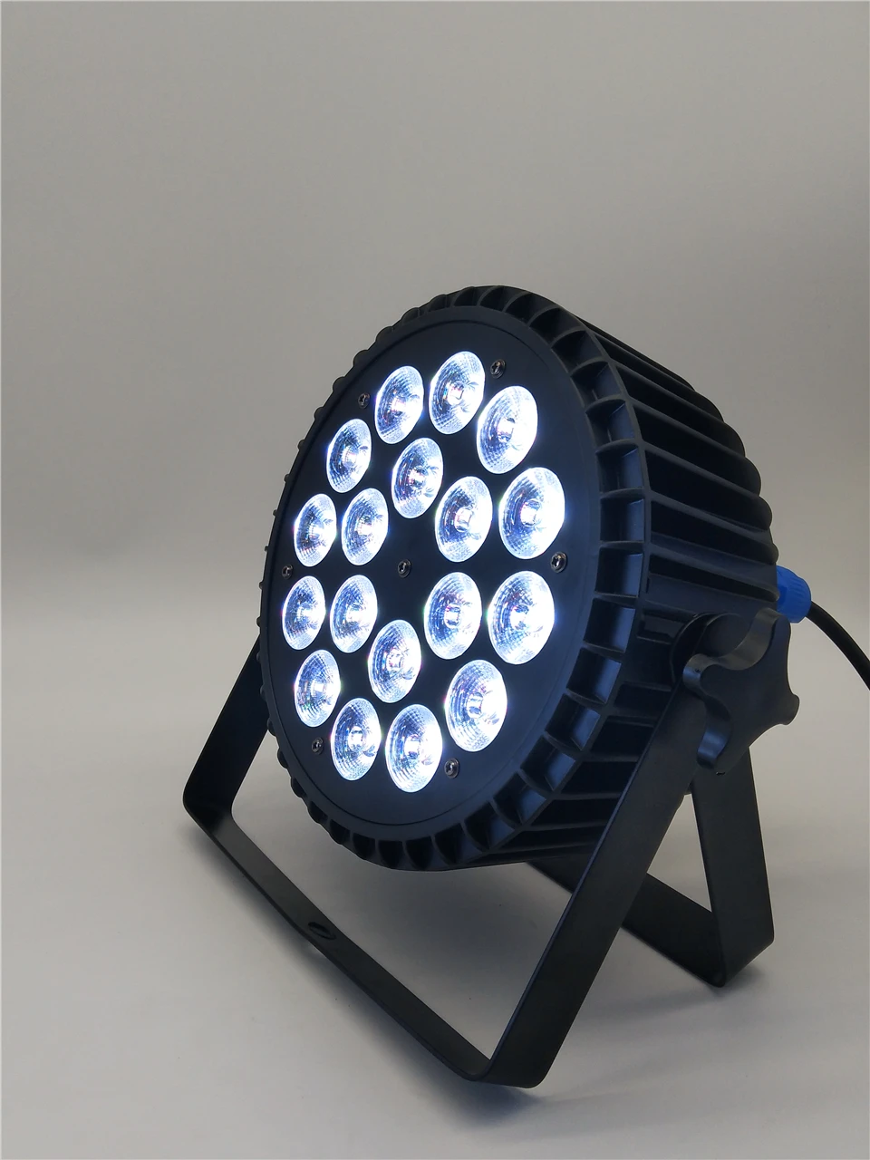 6 шт. литой алюминий 18x18 Вт в 1 LED par свет RGBWA + УФ полноцветная панель света DMX512
