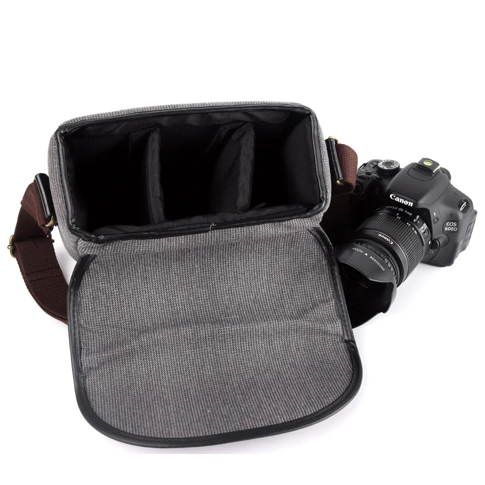 Сумка для DSLR камеры Fotografia чехол Canon 200D 6D 7D 100D 1100D 1300D 750D 800D Sony A7 II III A7R2 A7M2 A9 A77 Nikon