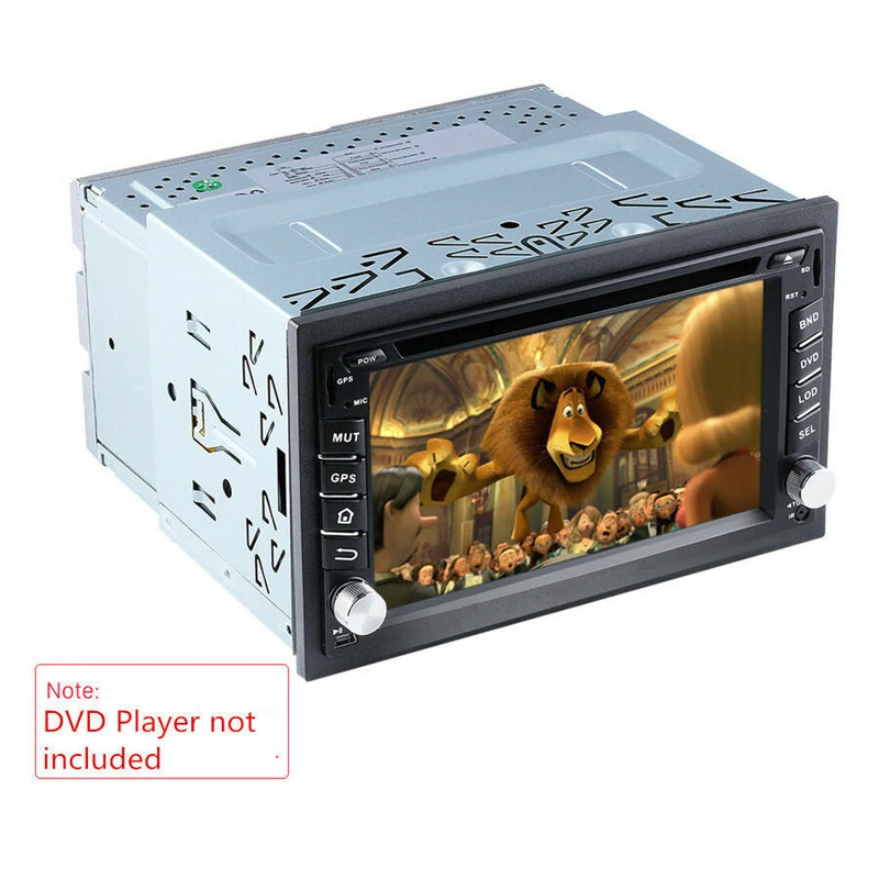 Магнитола для автомобиля Монтажная пластина рамы DVD-плеера с пластиковой панелью