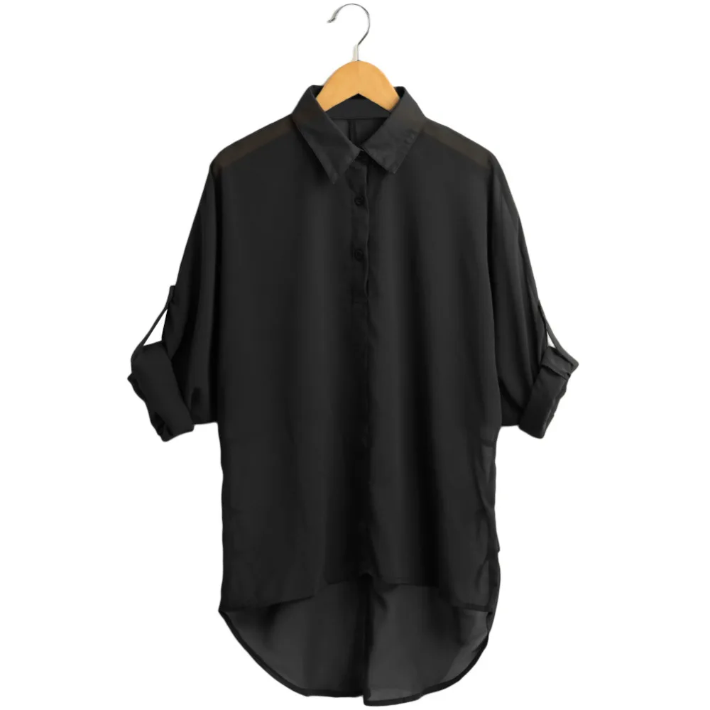 2019 Blusas Feminina женские элегантные шифоновые блузки сексуальная блузка рубашка