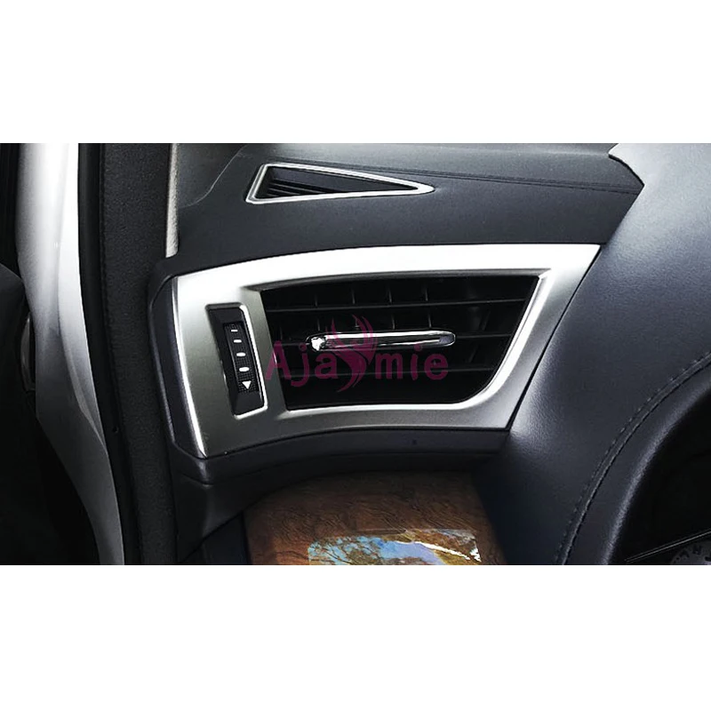Хромированный автомобильный Стайлинг внутренняя панель сторона AC выход
