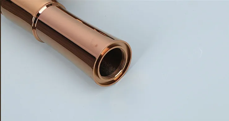 Бесплатная доставка Акция розовое золото кран для ванной комнаты с бортиком