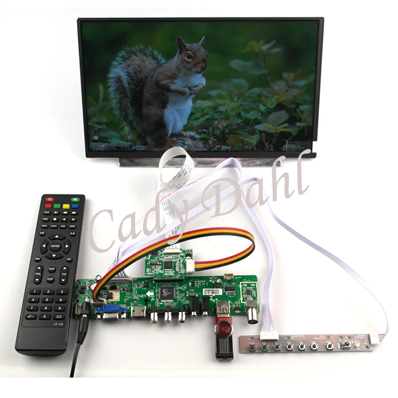 HDMI CVBS rf USB VGA Аудио Видео LVDS PC Мониторы v59 плате контроллера T. vst29.03 + IPS n116hse EBC 1920x1080 EDP
