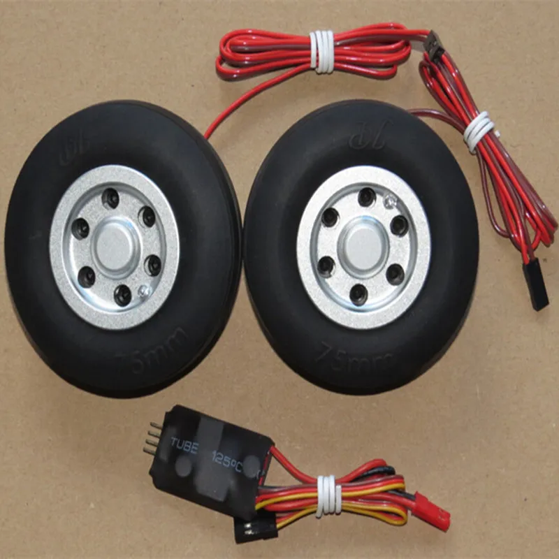 

RC model 45mm,50mm,55mm,60mm,65mm,70mm,75mm,86mm,95mm JP brake wheel for fixed-wing aircraft landing gear