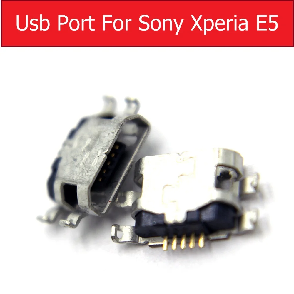 USB порт зарядного устройства для Sony Xperia E5 F3311 F3313 Micro разъем синхронизации данных