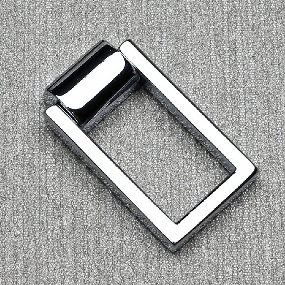 

44mm Drawer Knobs Shiny silver shaky shoe cabinet handles zinc alloy cupboard dresser wardrobe furniture handles pullS Knobs
