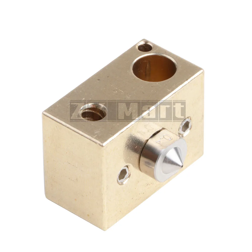 Сопло V5 V6 из титанового сплава TC4 для экструдера E3D с J образной головкой Hotend 0 3/0 4/0