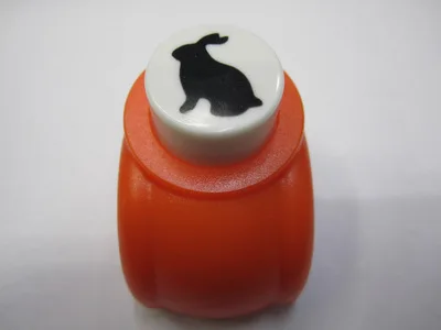 Rabbit Резак для бумажных заяц 13-15 мм Цветок Медведь Кролик формы пенопласт поделка Удар Diy Дырокол Скрапбукинг Пробойники тиснение для скрапбукинга - Цвет: Rabbit