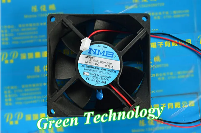 Бесплатная доставка оригинальный NMB 3110ML 05W B69 8025 80 мм 80*80*25 чехол для