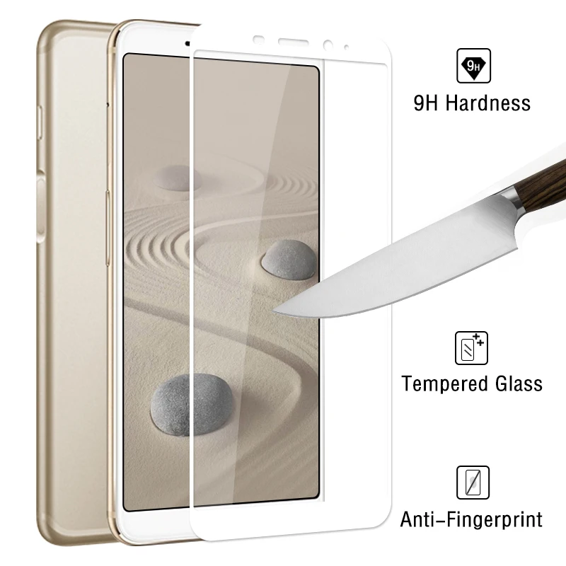 3D 9H полный закругленный протектор экрана для Meizu M6S 0 3 мм ультратонкое защитное