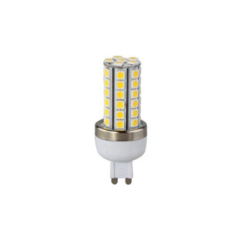 

10X high quality 5050SMD G9 85-265V 7W led corn light free shipping