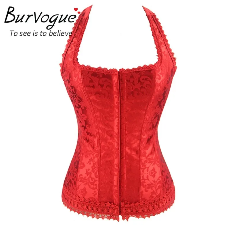 Burvogue сексуальный корсет на бретельках бюстгальтер утягивающий топ и бюстье